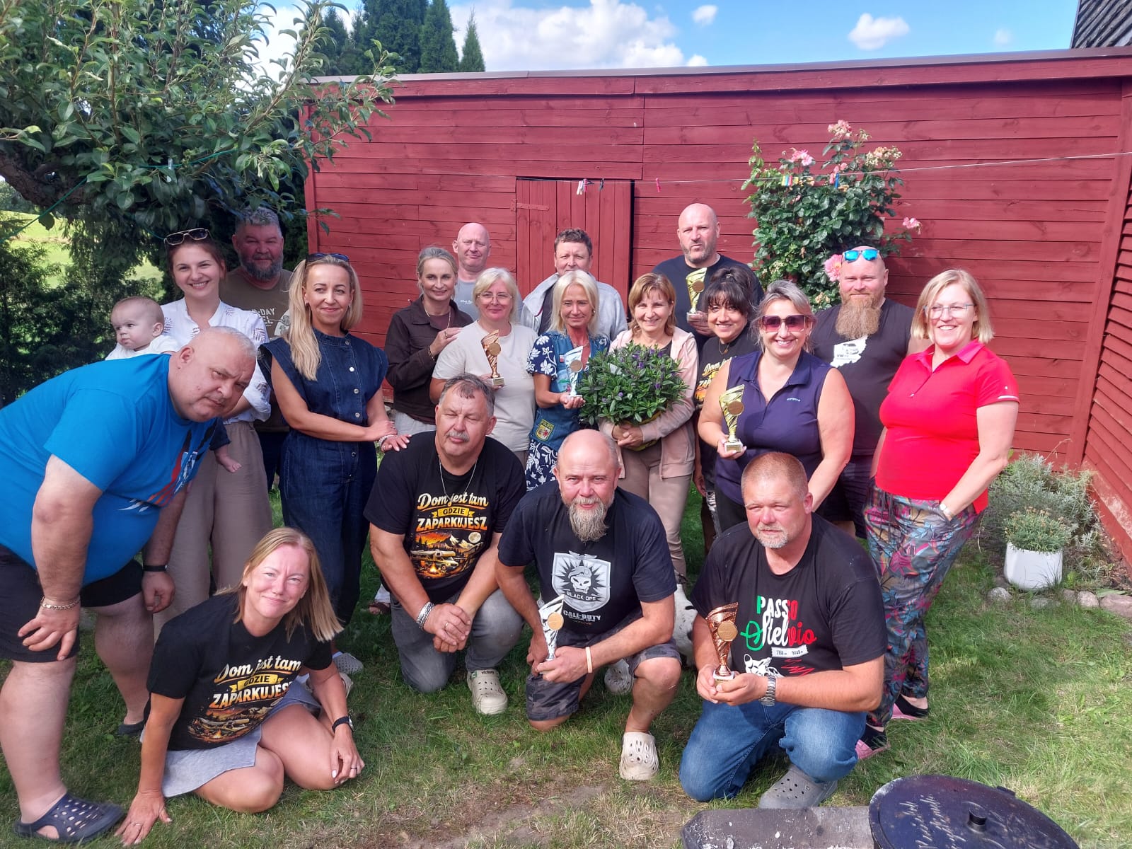 Integracja Blue Knights Poland VI na rancho w Sikorach