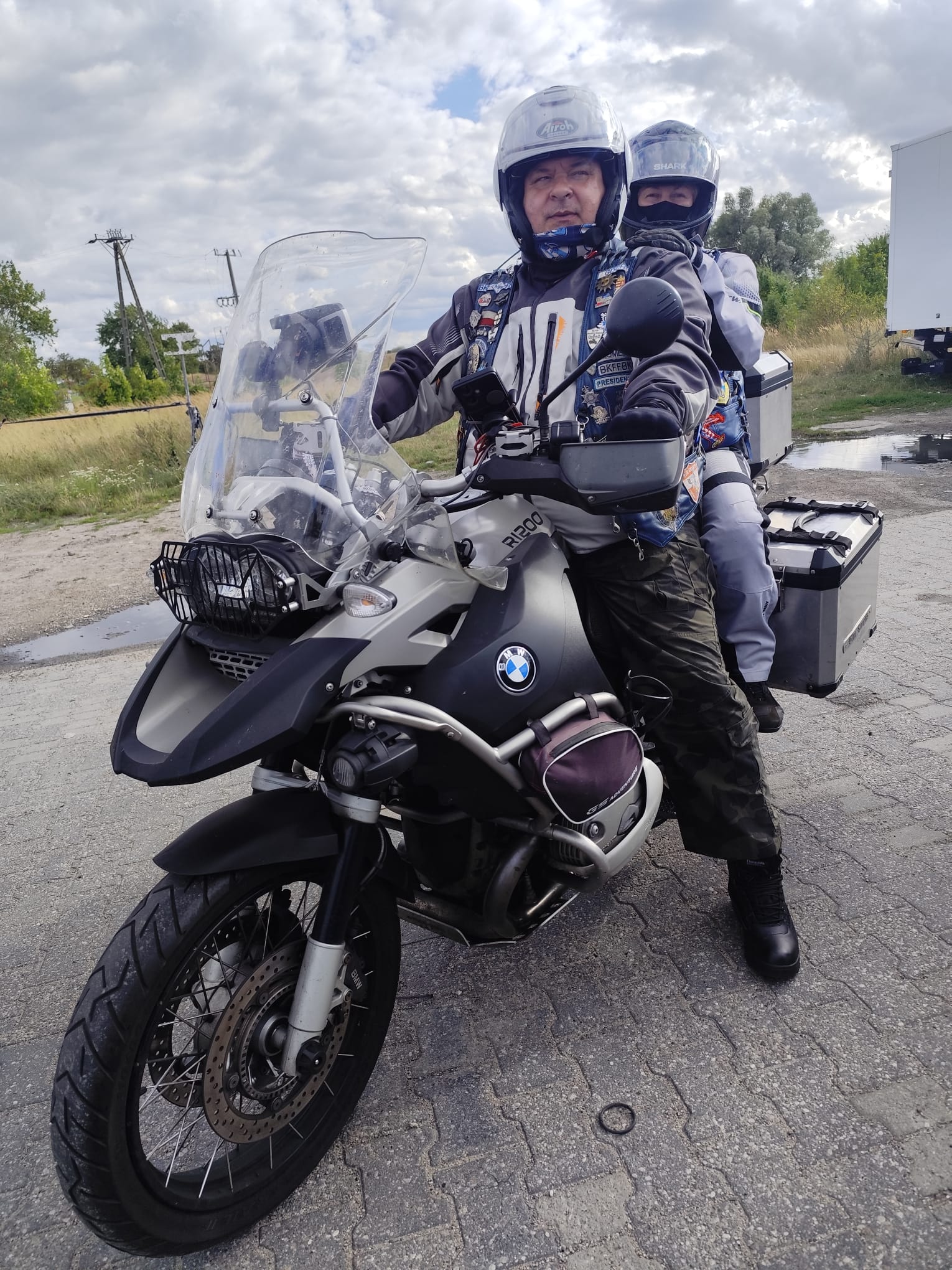 Motocykliści Blue Knights Poland VI gotowi do dalszej drogi